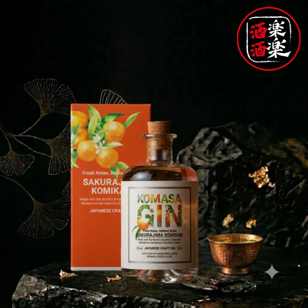 Komasa Gin 鹿兒島小蜜柑氈酒 500ML